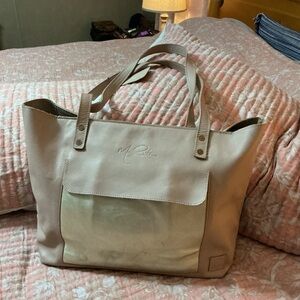 Oak River Company pink and gold  Tote Bag